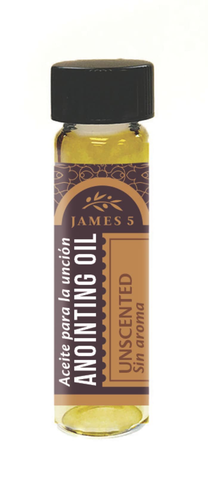 Anointing Oil - Unscented - Glass Vial (Net Wt. 1/4 oz.) by Broadman and Holman
