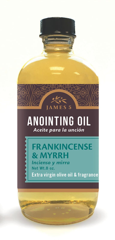 Anointing Oil – Frankincense and Myrrh – Refill (Net Wt. 8 oz.) by Broadman and Holman