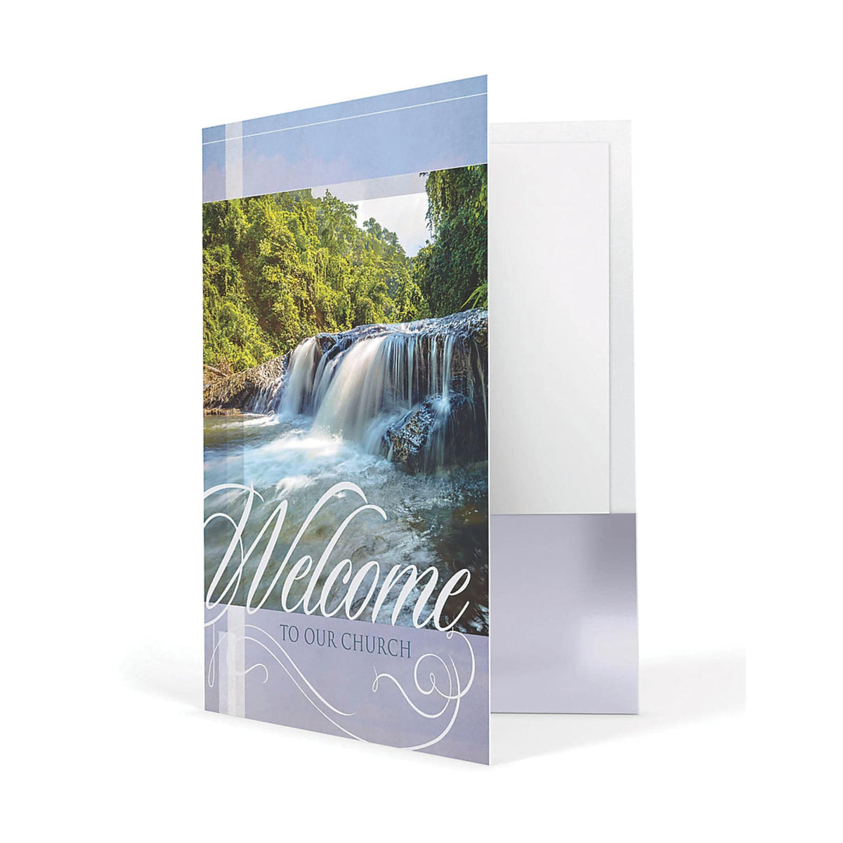 Welcome Folder: Welcome to Our Church (Package of 12) (Pack of 12) by Broadman and Holman
