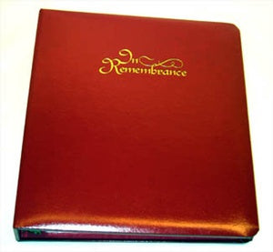 In Remembrance Register 7-Ring Binder