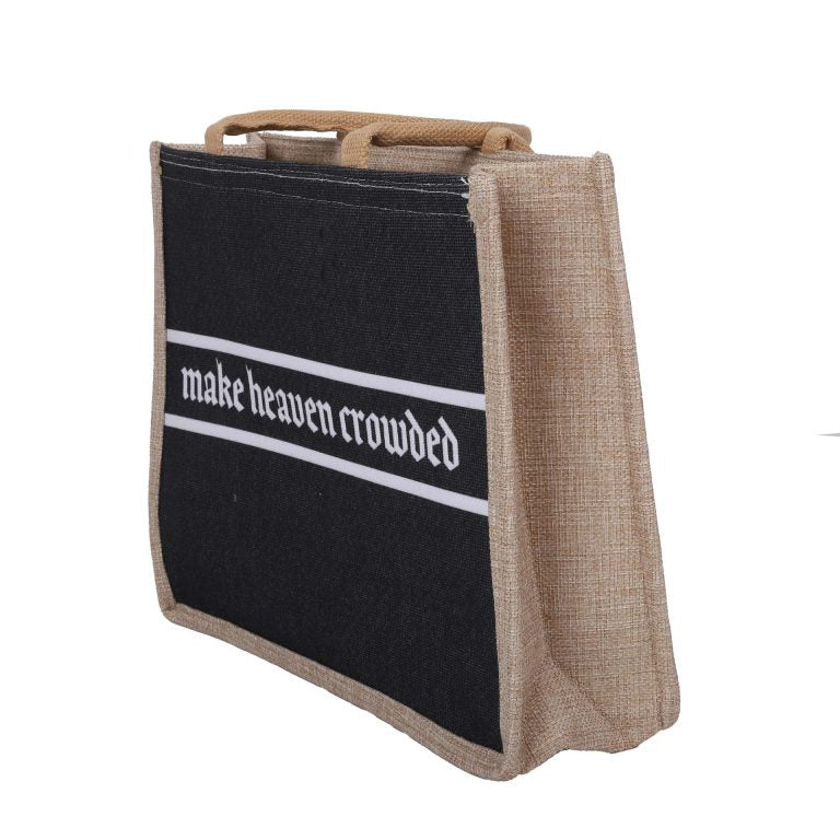 Woven Canvas Tote – Make Heaven Crowded