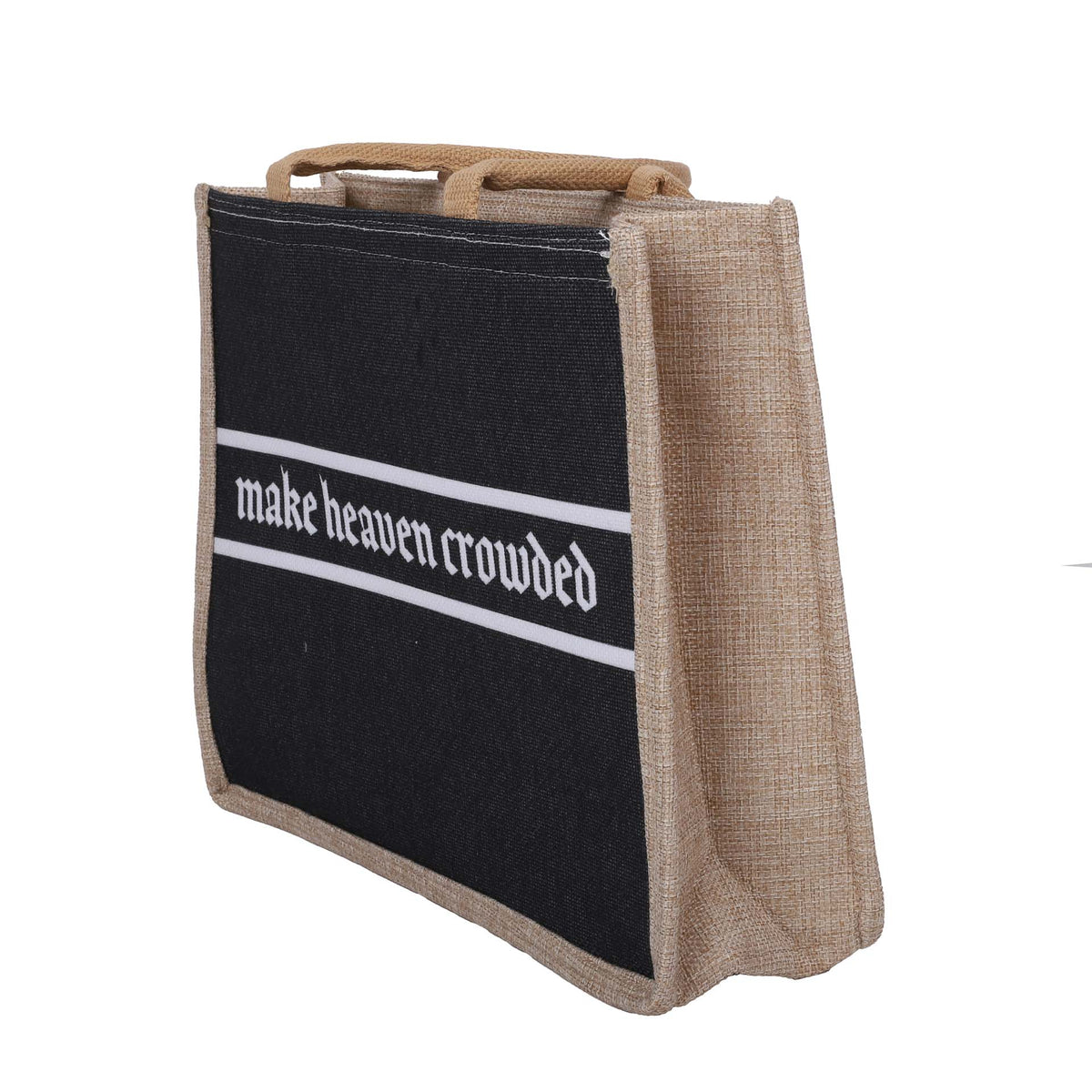 TOTE CANVAS MAKE HEAVEN CROWDED