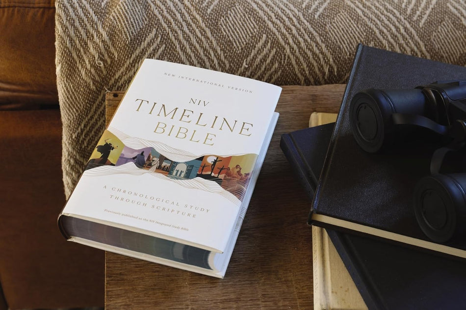 NIV, Timeline Bible, Red Letter, Comfort Print: A Chronological Study through Scripture – Hardcover, product view 2