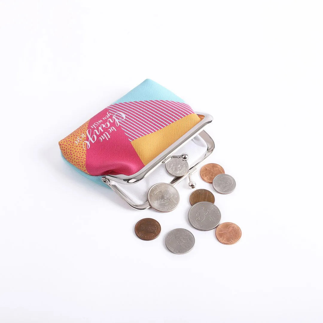 COIN PURSE BE THE CHANGE