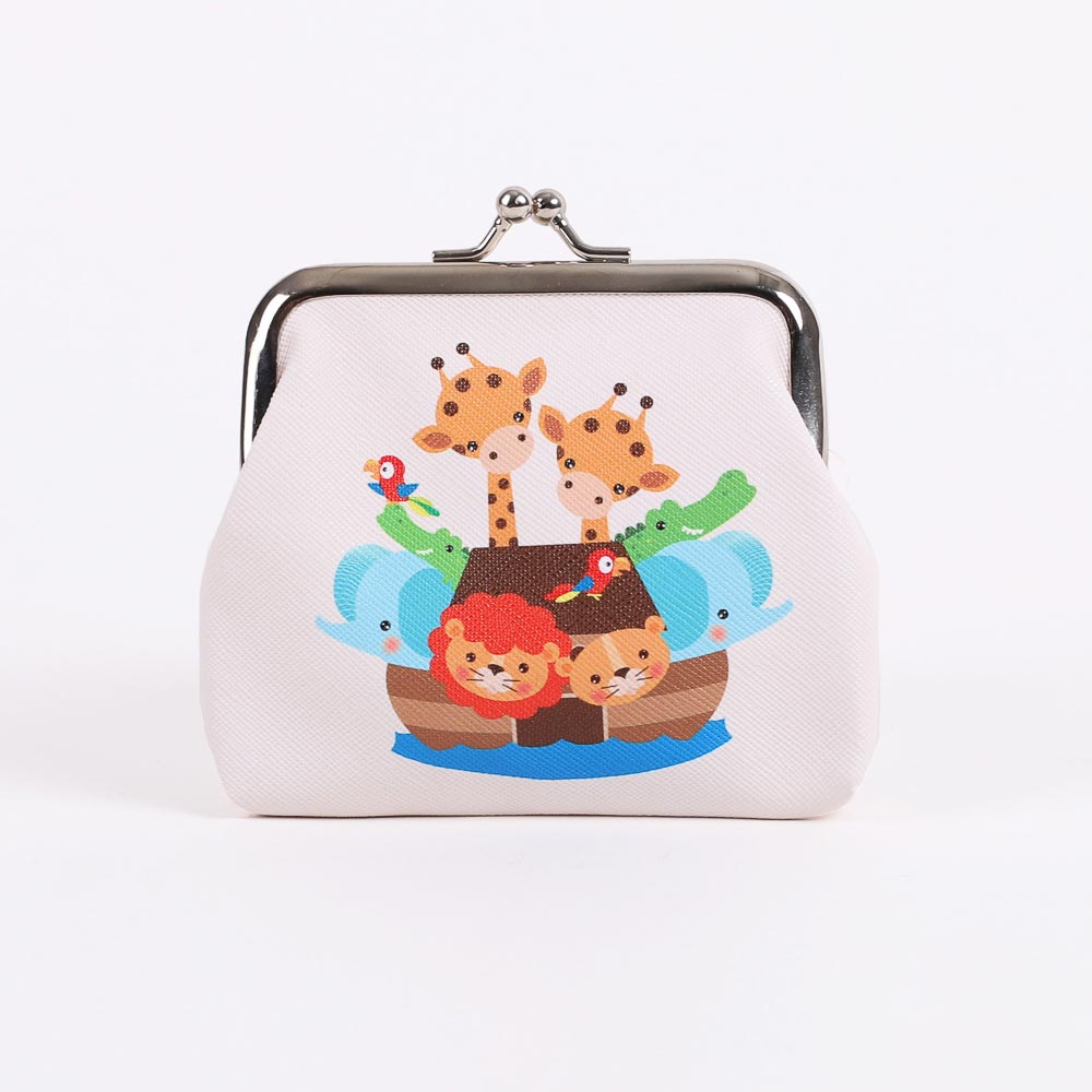 COIN PURSE NOAH'S ARK TAN