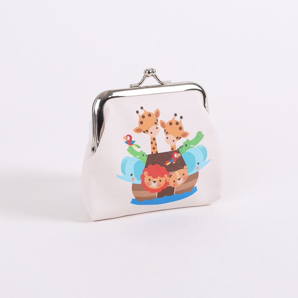 COIN PURSE NOAH'S ARK TAN