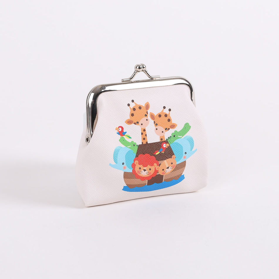 COIN PURSE NOAH'S ARK TAN