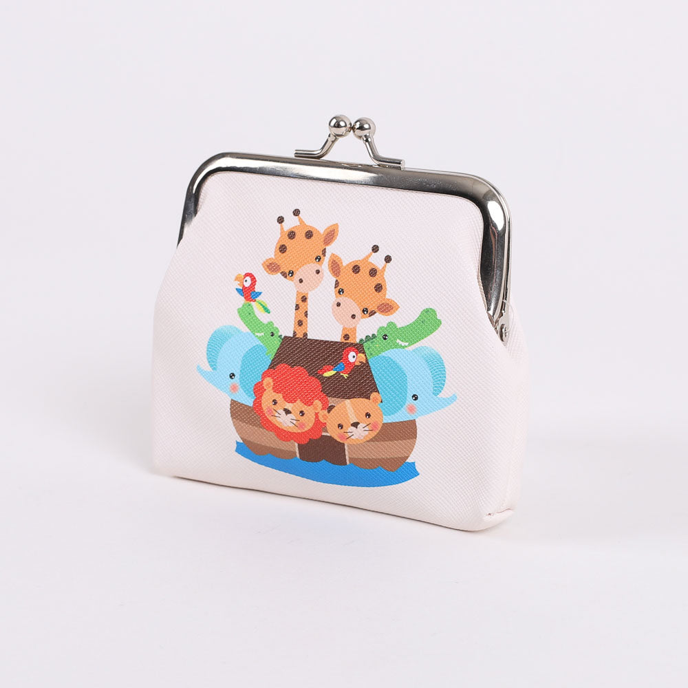 COIN PURSE NOAH'S ARK TAN
