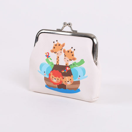 COIN PURSE NOAH'S ARK TAN