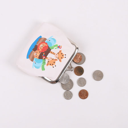 COIN PURSE NOAH'S ARK TAN