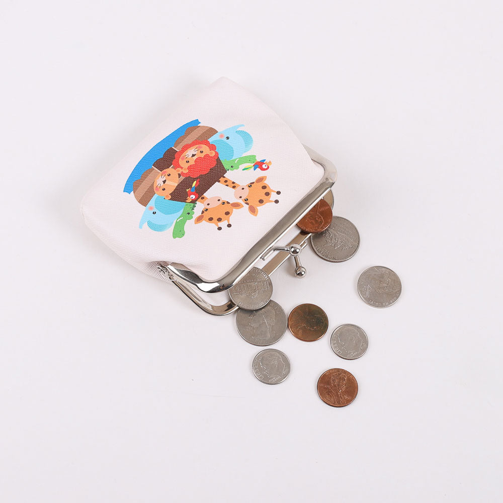 COIN PURSE NOAH'S ARK TAN