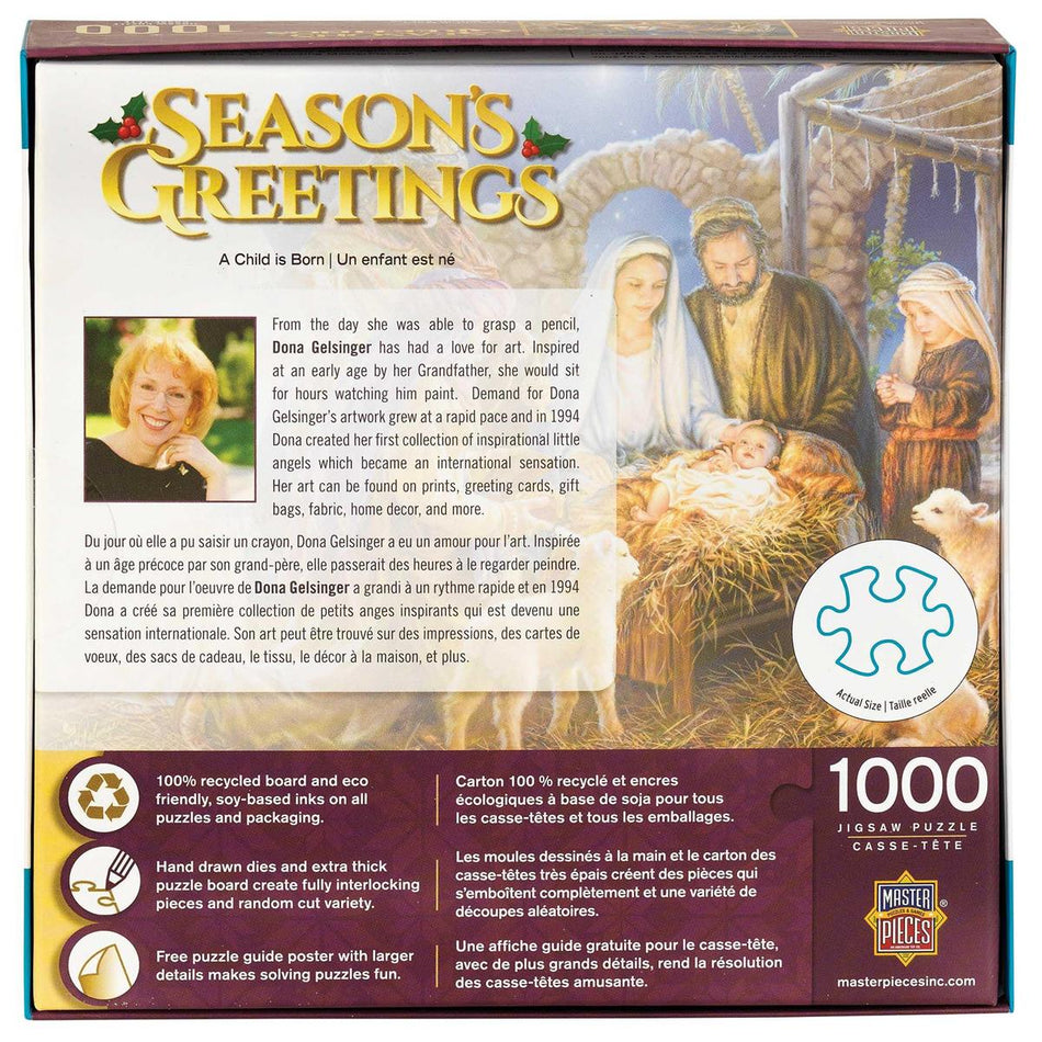 A Child Is Born Puzzle 1000 Pieces by Dicksons, product view 2