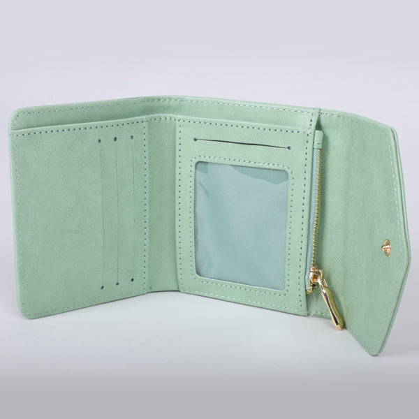 WALLET PU WOMEN'S BLESSED GREEN