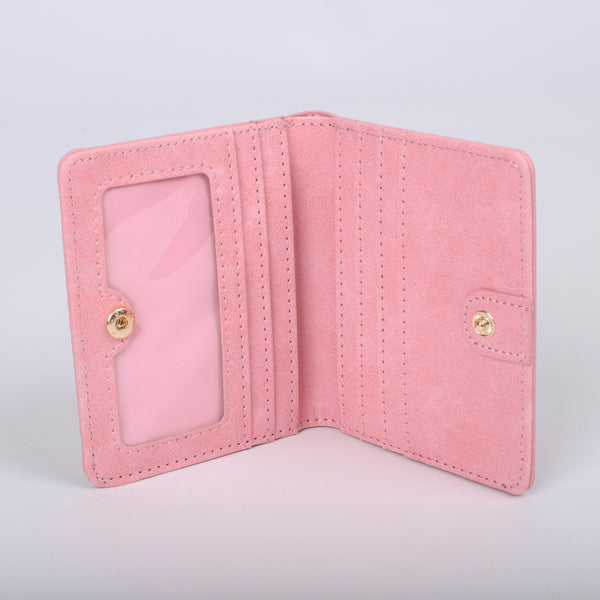 WALLET PU WOMEN'S CHOOSE JOY PINK