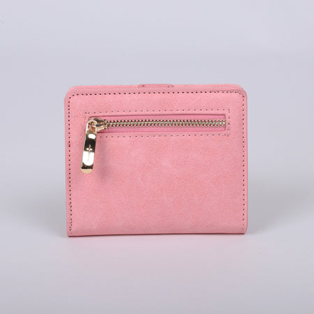 WALLET PU WOMEN'S CHOOSE JOY PINK