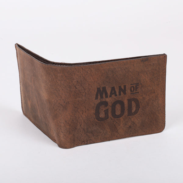 WALLET LEATHER MEN'S MAN OF GOD