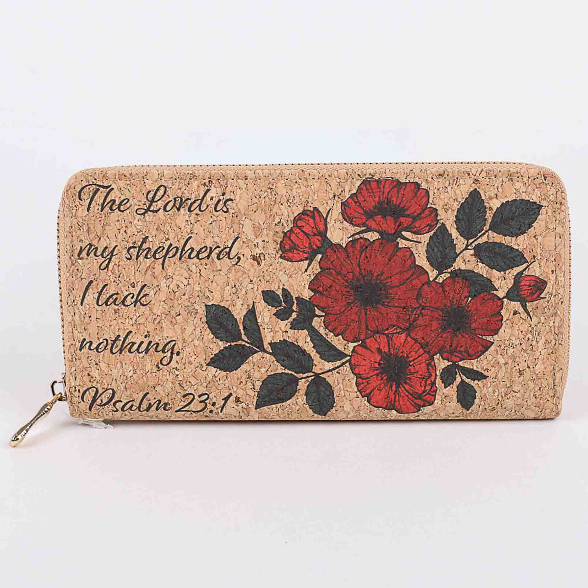 WALLET CORK PSALM 23:1