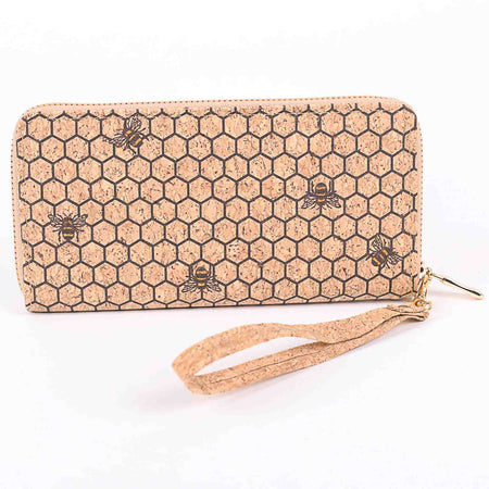WALLET CORK BEE KIND