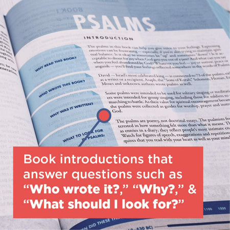 NIV, Quest Study Bible, Comfort Print: The Only Q and A Study Bible – Leathersoft™, Black by HarperCollins, product view 6
