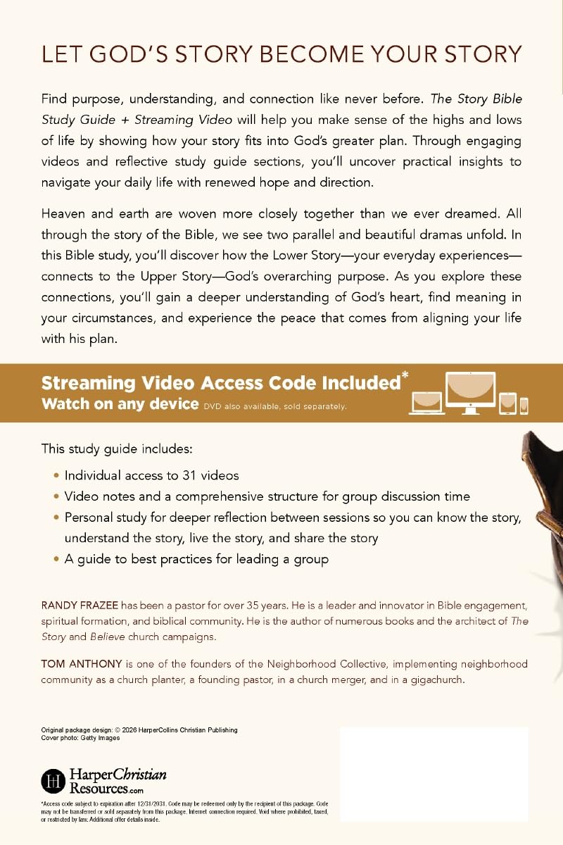 The Story Bible Study Guide plus Streaming Video, Updated Edition: Getting to the Heart of God's Story, product view 8