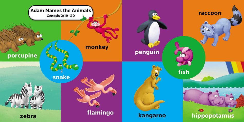 The Beginner's Bible First 100 Animal Words by HarperCollins, product view 2