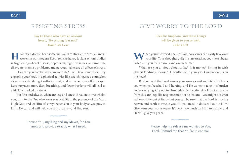 The Stress Less Devotional: 100 Days to Embrace Rest and Rejuvenate Your Soul by HarperCollins, product view 2