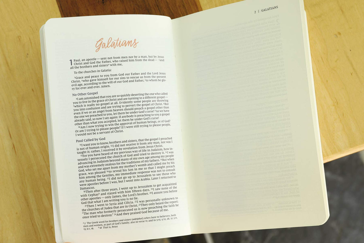 Beautiful Word Paperback Bible Journal (NIV) - Galatians by HarperCollins, product view 9
