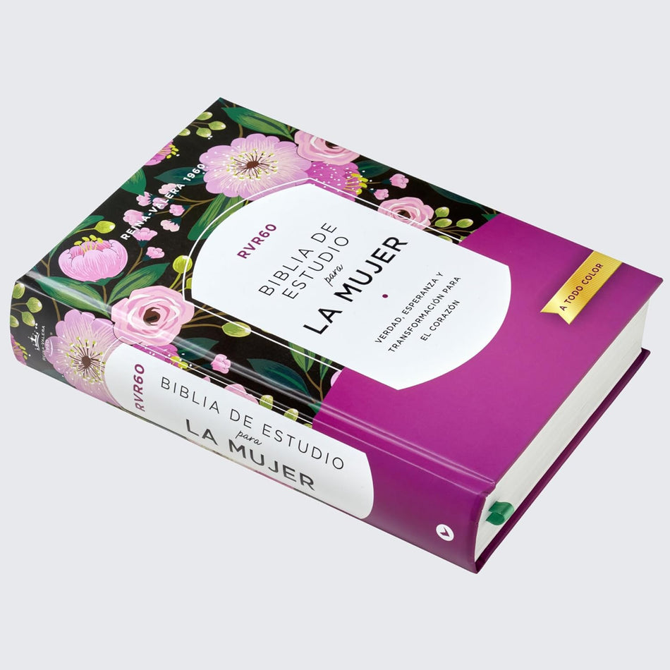 RVR60 Biblia de estudio para la mujer: Verdad, esperanza y transformación para el corazón – Hardcover, product view 2
