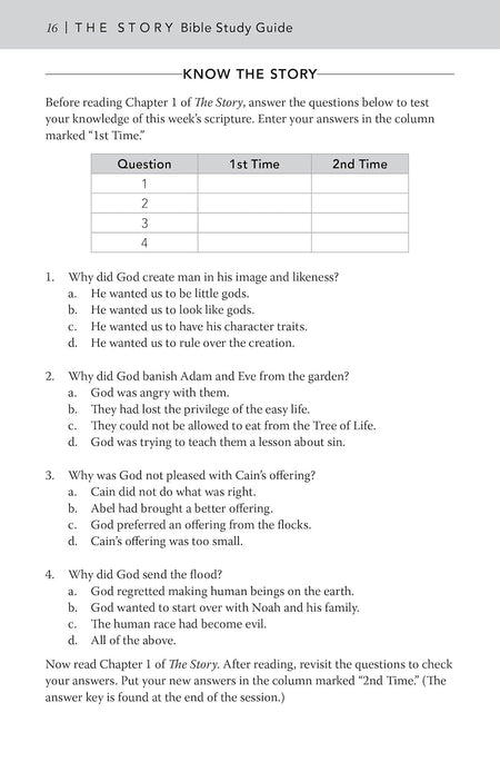 The Story Bible Study Guide plus Streaming Video, Updated Edition: Getting to the Heart of God's Story, product view 7