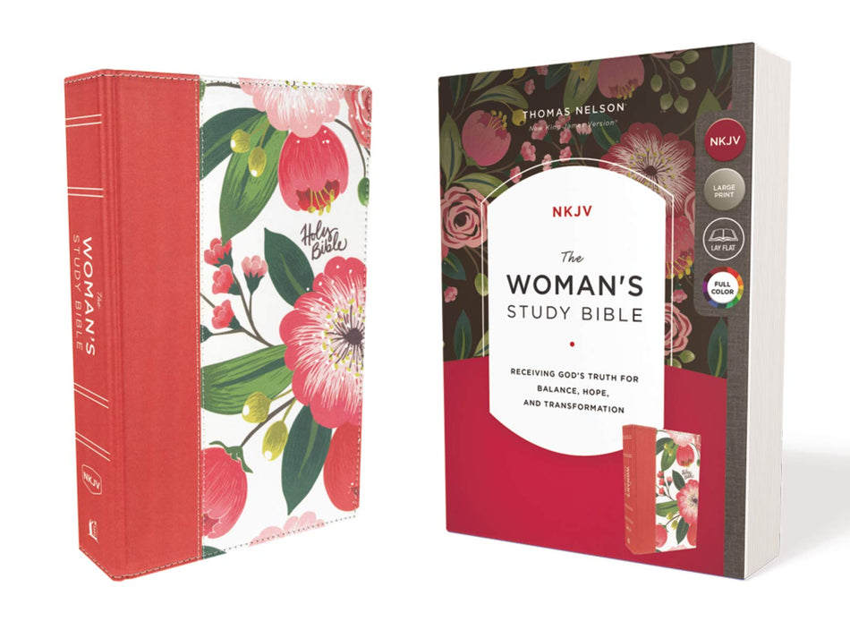 NKJV, Woman's Study Bible, Red Letter, Full-Color: Receiving God's Truth for Balance, Hope, and, product view 2