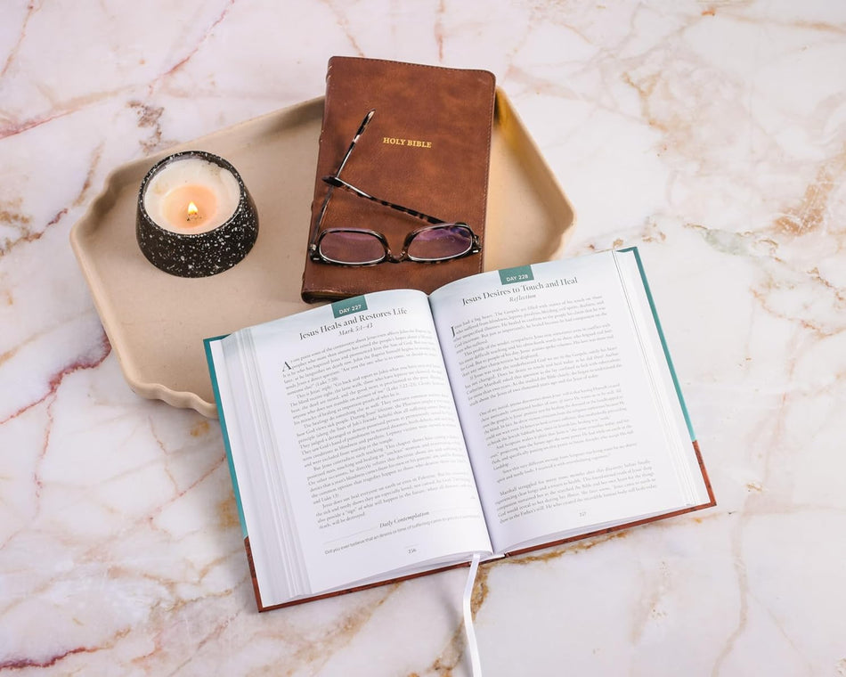 The Bible Revealed: A 365-Day Guided Journey Through God's Word (A Daily Devotional) by HarperCollins, product view 2