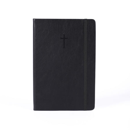 JOURNAL WINESKIN HARD COVER 420PG - BLACK
