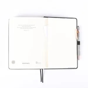 Wineskin Journal – Hard Cover – Black – 420 Pages