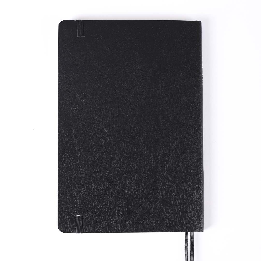 JOURNAL WINESKIN SOFT COVER 196PG - BLACK