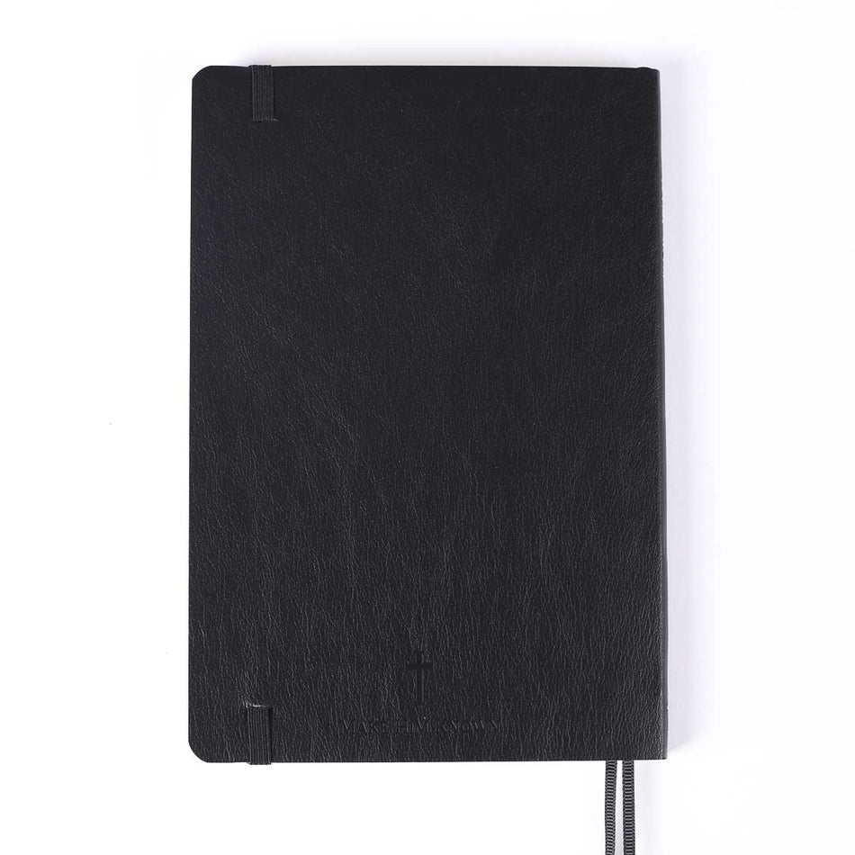 JOURNAL WINESKIN SOFT COVER 196PG - BLACK