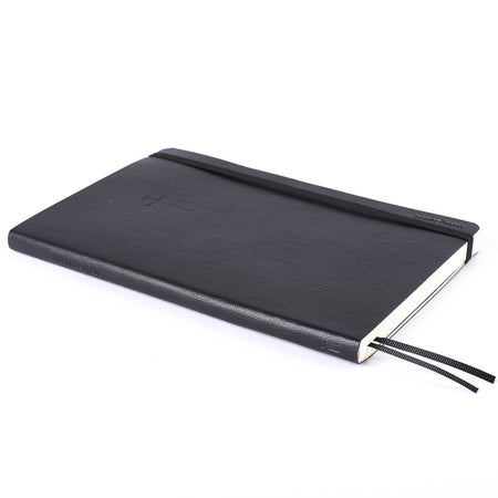 JOURNAL WINESKIN SOFT COVER 196PG - BLACK