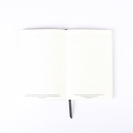JOURNAL WINESKIN SOFT COVER 196PG - BLACK