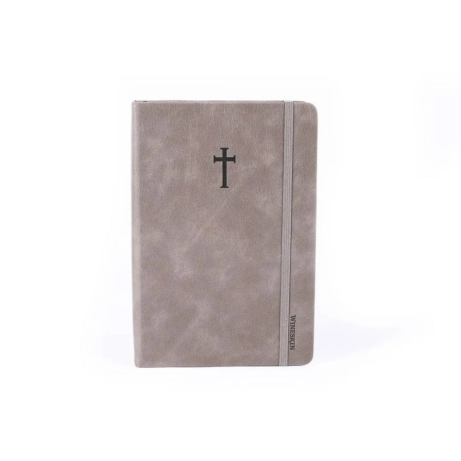 Wineskin Journal – Hard Cover – Grey – 420 Pages
