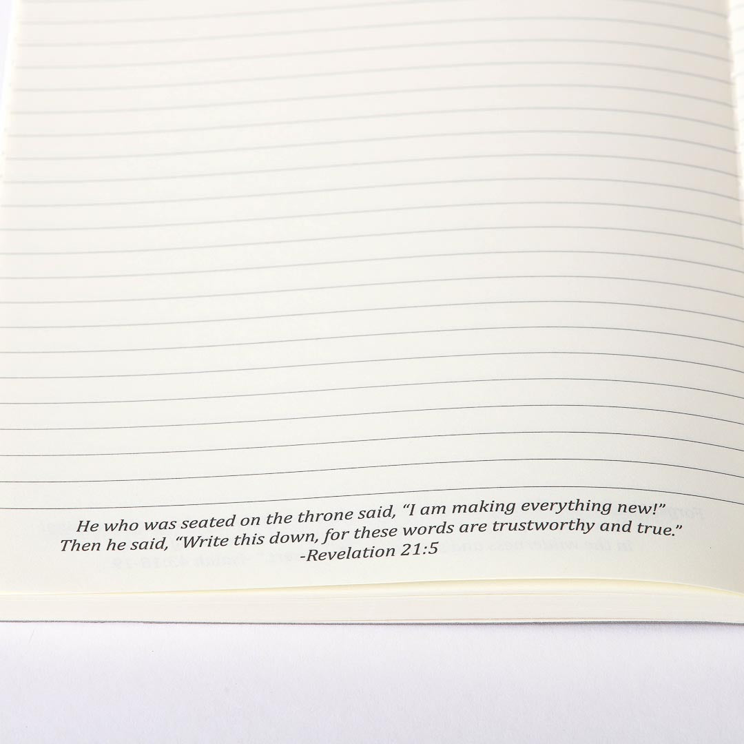 JOURNAL WINESKIN SOFT COVER 196PG - GREY