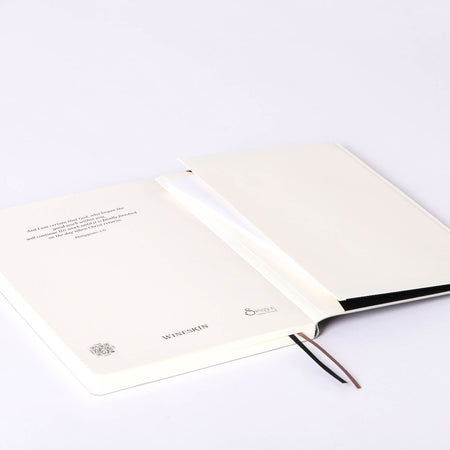 JOURNAL WINESKIN SOFT COVER 196PG - GREY