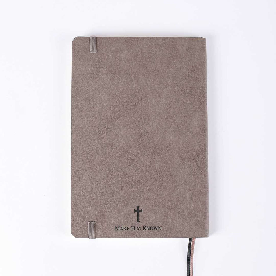 JOURNAL WINESKIN SOFT COVER 196PG - GREY