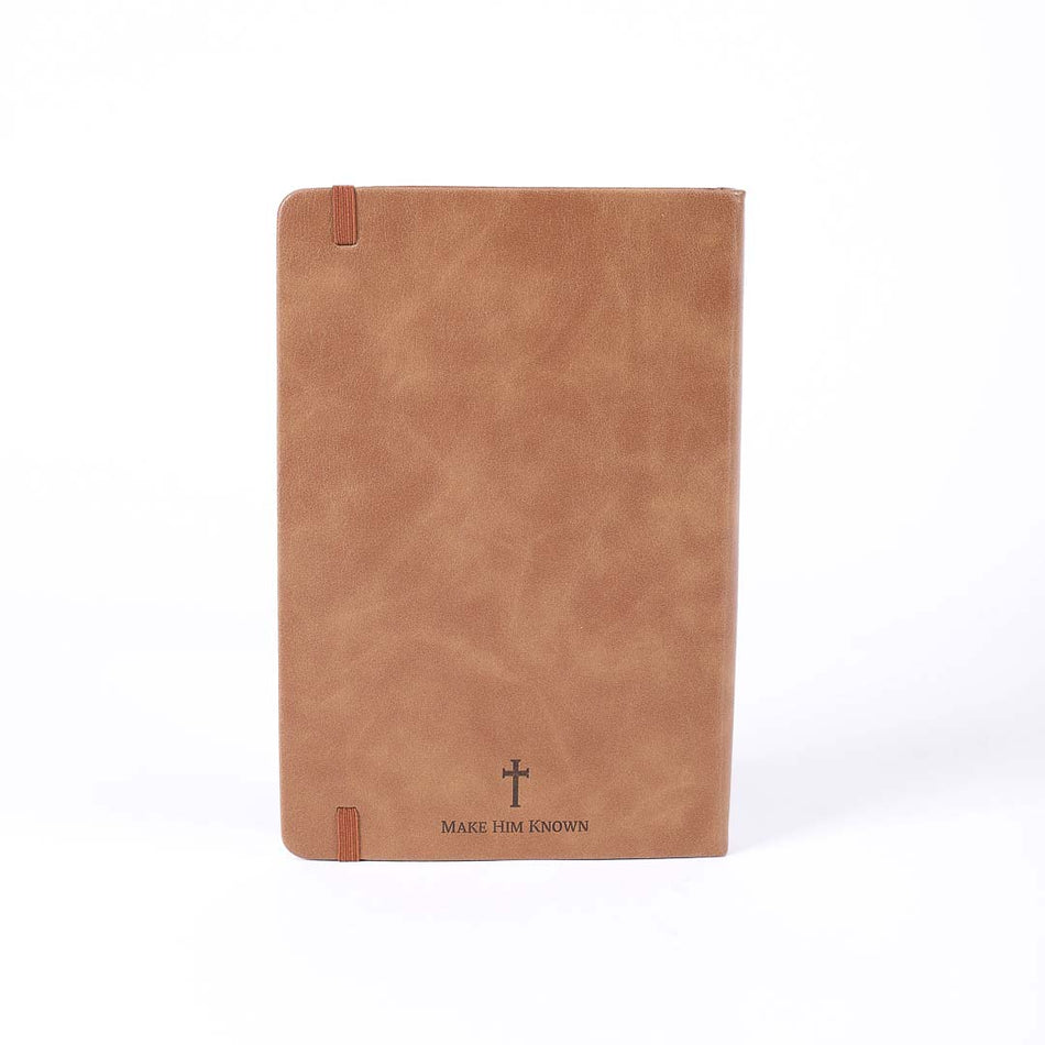 JOURNAL WINESKIN HARD COVER 420PG - TAN