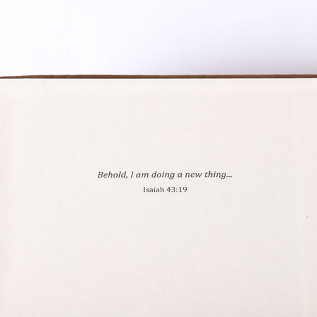 JOURNAL WINESKIN HARD COVER 420PG - TAN
