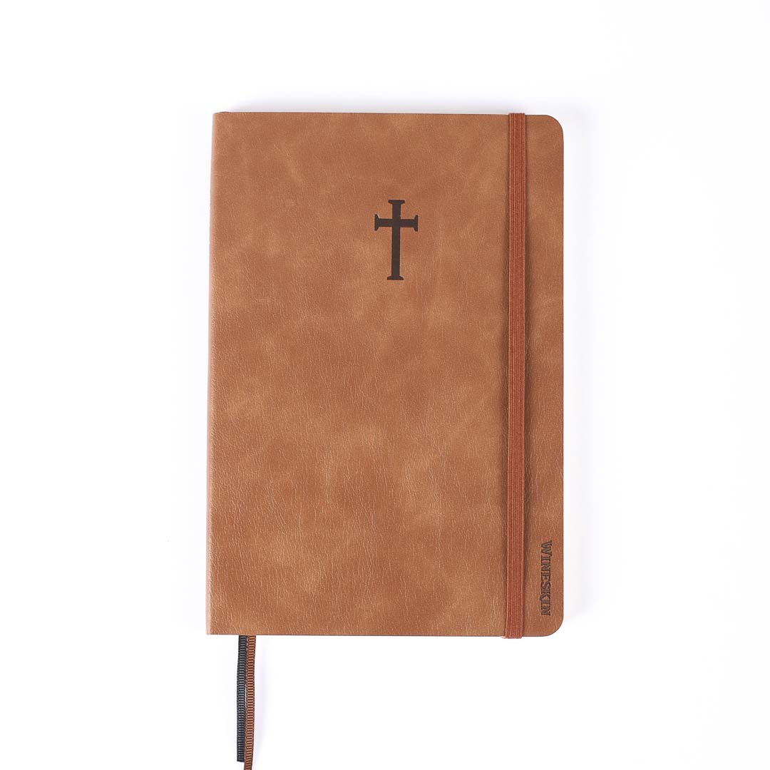 JOURNAL WINESKIN SOFT COVER 196PG - TAN