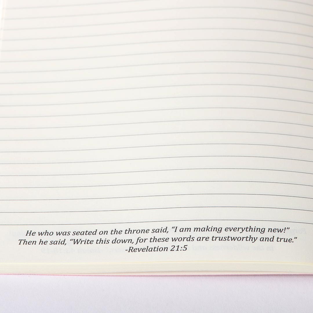 JOURNAL WINESKIN HARD COVER 420PG - ROSE