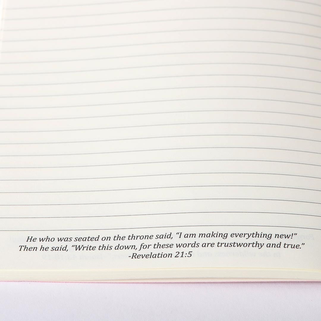 Soft Cover Wineskin Journal - 196 Pages, Rose by Swanson Christian Products, product view 11