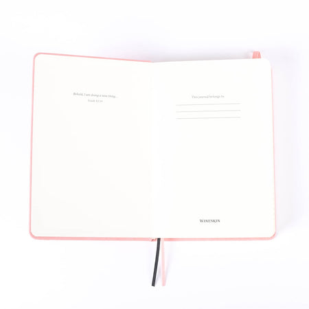 Soft Cover Wineskin Journal - 196 Pages, Rose by Swanson Christian Products, product view 6