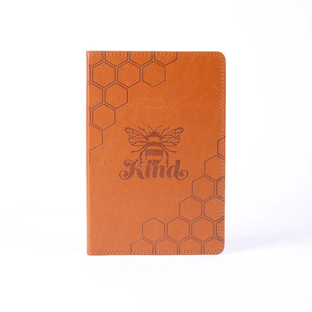 JOURNAL PU BEE KIND TAN 196PG