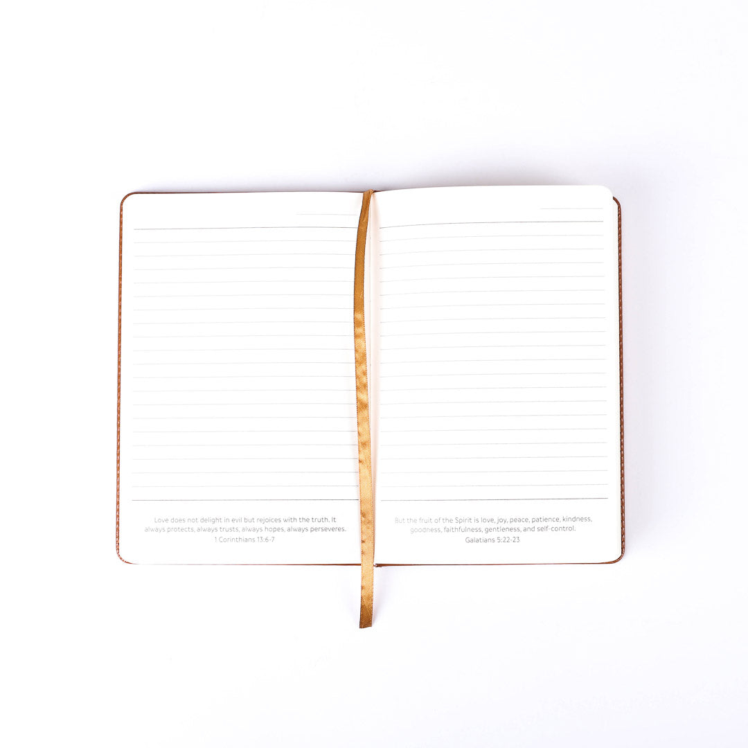 JOURNAL PU BEE KIND TAN 196PG