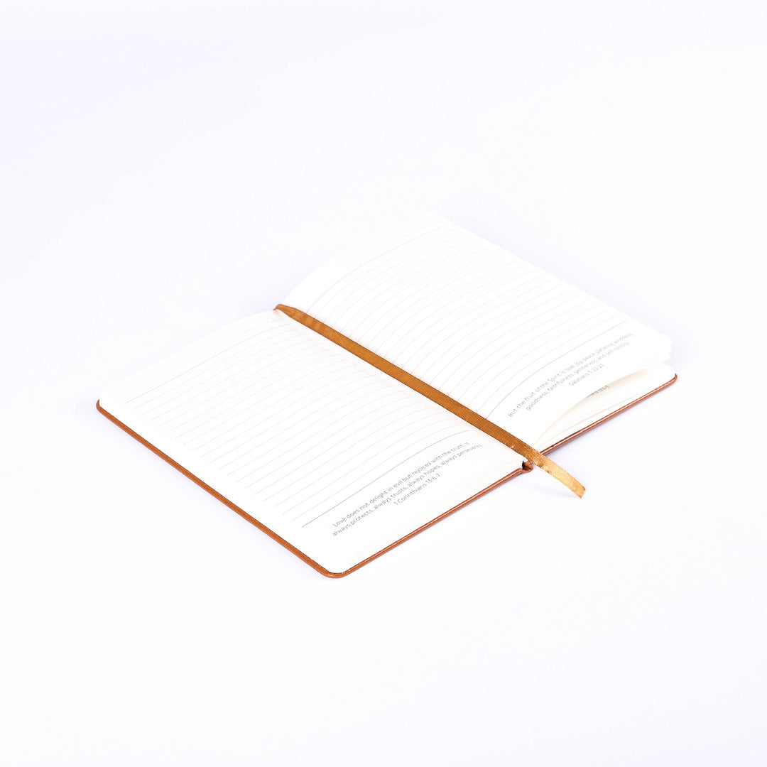 JOURNAL PU BEE KIND TAN 196PG